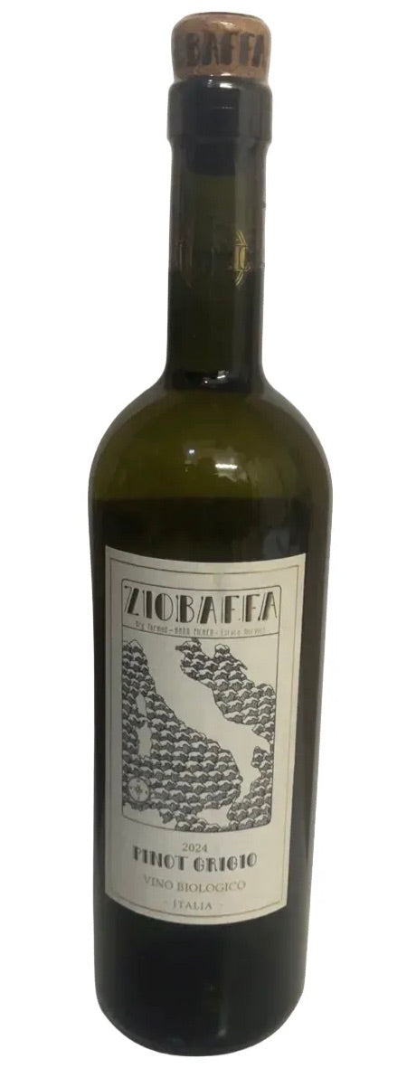 Ziobaffa Organic Pinot Grigio (75cl)